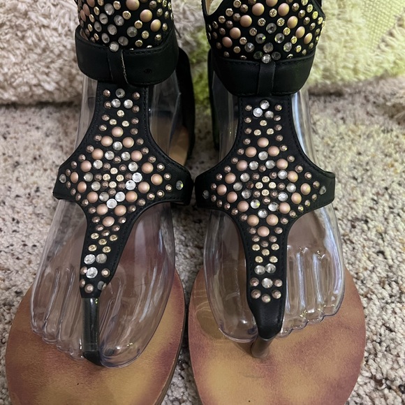 Rhinestone “Tali” Gladiator Sandals by Eddie Marc Extreme - Picture 8 of 8